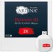 Artina Set van 3 Schildersdoeken 90x90 cm 3D Premium