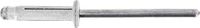 RESTAGRAF 4521 holle klinknagels, wit, 0 tot 6,35 mm x 18,8 mm