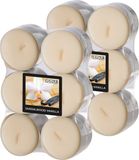 Conpax Candles Bougies parfumées - Maxi - 24x - Arôme bois de santal-vanille - 8 heures de combustion