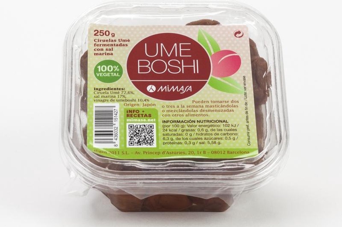 MIMASA Umeboshi Natural 250g