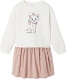 Vertbaudet Robe deux matières DISNEY ANIMALS® Marie de Aristokatten