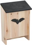 Kinzo Vleermuiskast – Vleermuizenkast voor Buiten – Vleermuis Kast als Schuilplaats – Vleermuis Huis met Aanbevolen Montagehoogte – 33 x 22 x 12 cm