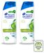 Head & Shoulders 2 x Apple Fresh Anti-roos Shampoo, 285 ml