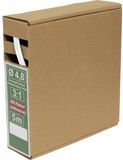 Quadrios 25CA487 Krimpkous met lijm Wit 4.8 mm 1.6 mm Krimpverhouding:3:1 5 m