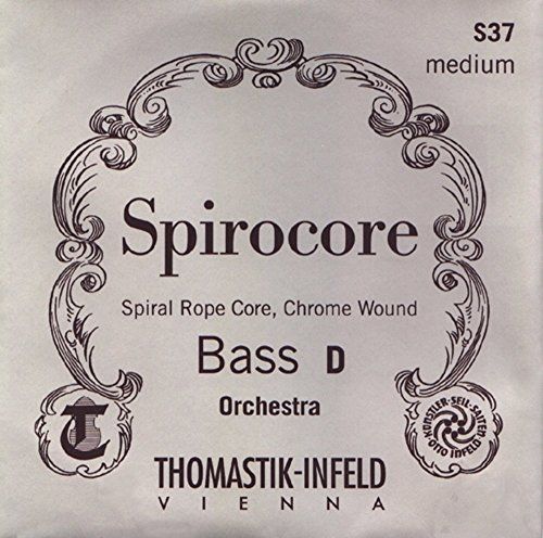 Thomastik 644295 Spirocore Spirocore Spiraalkern Solostemming Set 1/2 Medium Contrabass Snaren