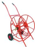 Talen Tools professionele haspel 100M - 1" met luchtbanden, met buisframe