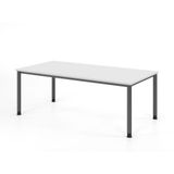HAMMERBACHER bureau réglable en hauteur VHS2E/W/G blanc