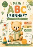 Mein buntes ABC – Lern- und Malbuch für Kinder: Buchstaben lernen, Wörter entdecken & Ausmalspaß für Kindergarten und Vorschule