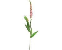 Bellatio Design Kunstbloem bloesemtak ridderspoor - 76 cm - lichtroze