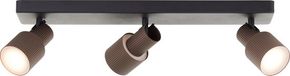 Brilliant Cadiz Plafondspot GU10 3x5W Zwart/Koper