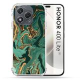 Cokitec Versterkte hoes voor Honor 400 Lite 5G Marmeren textuur groen