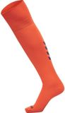 Hummel Hmlpromo Football Sock 205880 Kinderen Blauw Gestreept Hoog Polyester Voetbal