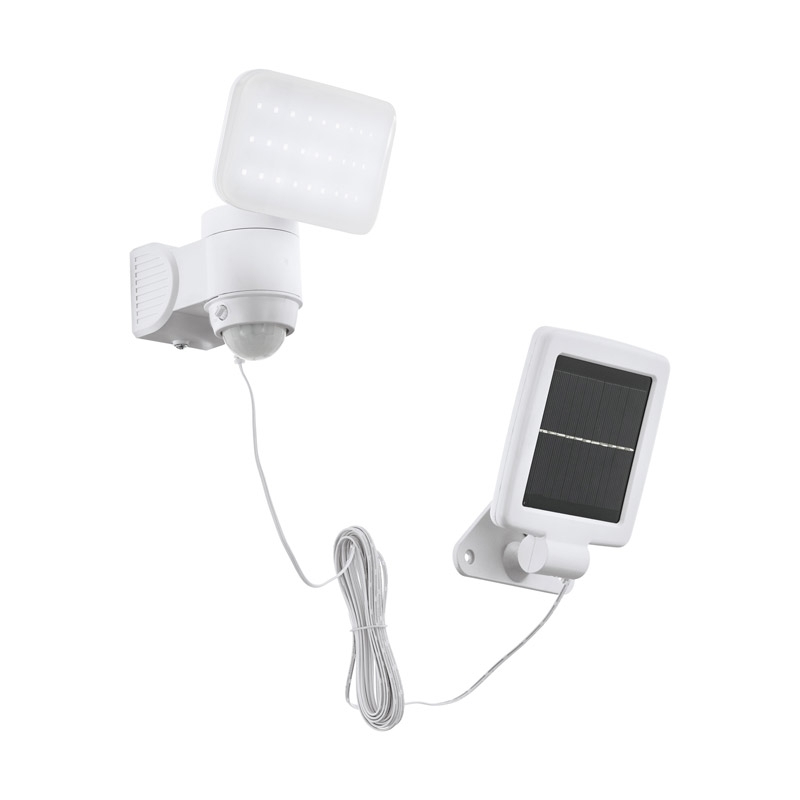 EGLO Wandlamp solar met sensor Casabas Wit 98196