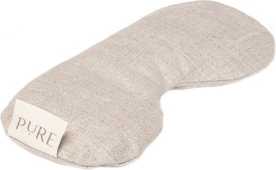 Oogkussen hennep lavendel gevormd eco - Pure - Grijs/Taupe/Crème/Bruin