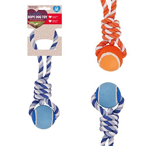 Rosewood Twistable 3 Tennis Ball Tug