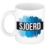 Bellatio Decorations Sjoerd naam cadeau koffie mok