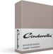 Cinderella Weekend - Topper Hoeslaken (tot 15 cm) - Katoen - 200x210 cm - Taupe