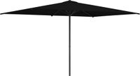 vidaXL Stokparasol Zwart Polyester 290x190cm