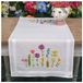 Vervaco Loper kit Lentebloemen Borduurpakket 40 x 100 cm