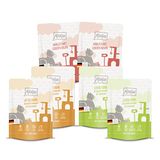MjAMjAM - Premium natvoer voor katten - Heerlijke maaltijd Mix Pack I voor je kat, 6 stuks (6 x 300 g), graanvrij met extra vlees