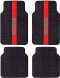 Sparco Vloermattenset SPC1913RS Universeel Zwart/Rood (4 stuks)