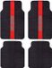 Sparco Vloermattenset SPC1913RS Universeel Zwart/Rood (4 stuks)