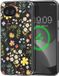 kwmobile Housse rigide transparente compatible avec Google Pixel 10a – compatible MagSafe – Coque en acrylique avec bord en TPU – Design floral charmant