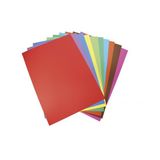 Clairefontaine Maildor by 455201C – verpakking met 100 vellen gekleurd papier 120 g/m² – formaat A4 (21 x 29,7 cm) – 10 verschillende kleuren – knutselwerk, knutselen