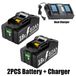 StarTech Vervangingsaccu-set - BL1830 - 2 accu's + 1 oplader - 18 V - Lithium-ion - 800 mAh - Geschikt voor elektrische gereedschappen