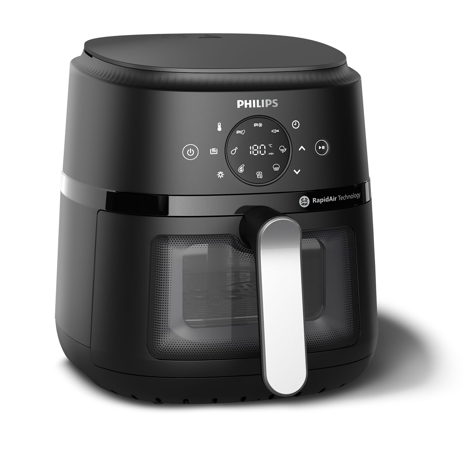 Philips 2000 Series NA221/00 Airfryer 2000-serie, 4,2 l (zilver)