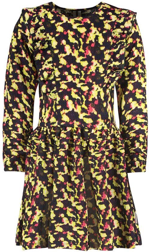 B. Nosy Y408-5840 Meisjes Jurk - Maat 110 - Electric AO