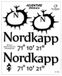 4R Quattroer.it 32116 sticker, supercontour Nordkapp, 20 x 24 cm