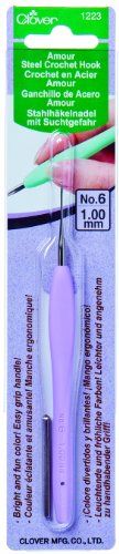 Clover Amour haaknaald staal 1.00mm
