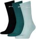 PUMA Sokken-Online Unisex sportsokken met badstof zool – Emerald Ice - Fresh Water – 39-42 - 3 paar