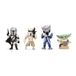 Jada Star Wars 2,5" 4-Pack Wave 2 Mandalorian Movie Die-cast Figuren