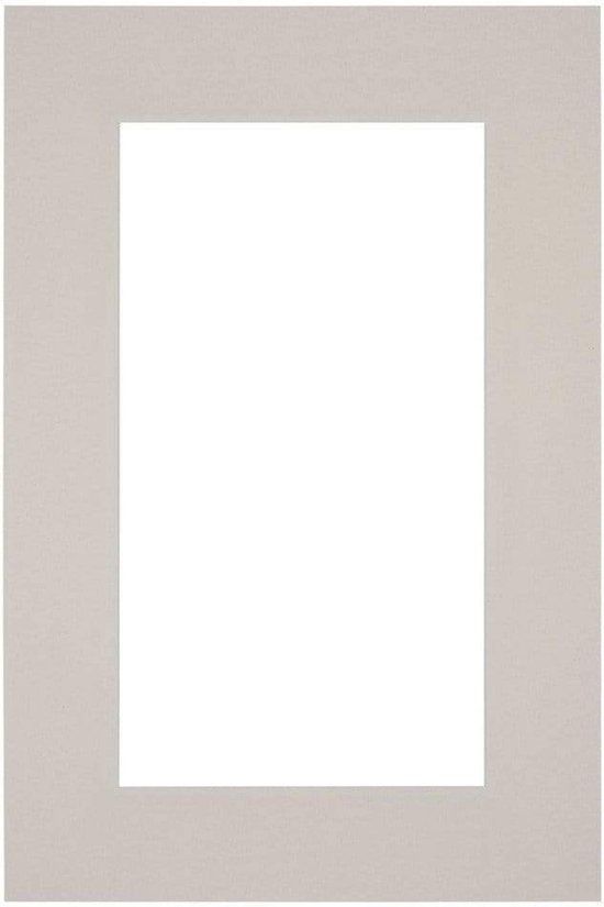 Your Decoration Passe-Partout - 50x80 cm - Grijs Graniet - Museumkarton