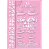 essence what fake! PRESS-ON NAILS manicureset, fixerend langhoudend (28pcs)
