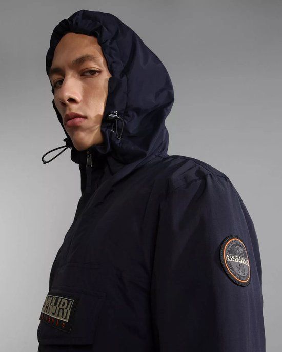 Napapijri Rainforest Jas Heren Donkerblauw - Maat L - Winterjas