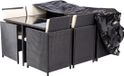 MaxxGarden Housse de protection pour salon de jardin - 308x138x89cm - Résistant aux intempéries - Noir