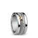 BERING Damen Ring in silber glänzend - Arctic Symphony Collection mit Edelstahl - Themse