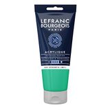 Lefranc Bourgeois 300464 fijne acrylverf, hoog gepigmenteerd, goede dekking, romige homogene textuur - 80ml tube, Veronese Green Shade