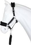 Horka Halsterset Angel Zwart Maat Pony