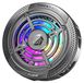 Avizar, magnetische smartphone-koeler met achtergrondverlichting en afneembare clip, zwart