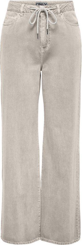 ONLY ONLSILLA MW WIDE STRING PANT CC PNT - Grijs - Kinderen - Legging - Katoen - Herfst/Winter 2024