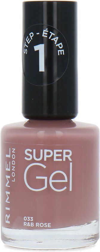 Rimmel Super Gel Nagellak - 033 R&B Rose - 12 ml