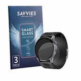 Savvies 3 Stuks Screenprotector - Geschikt voor Knauermann Pro 4 AIR (rond) - Transparant