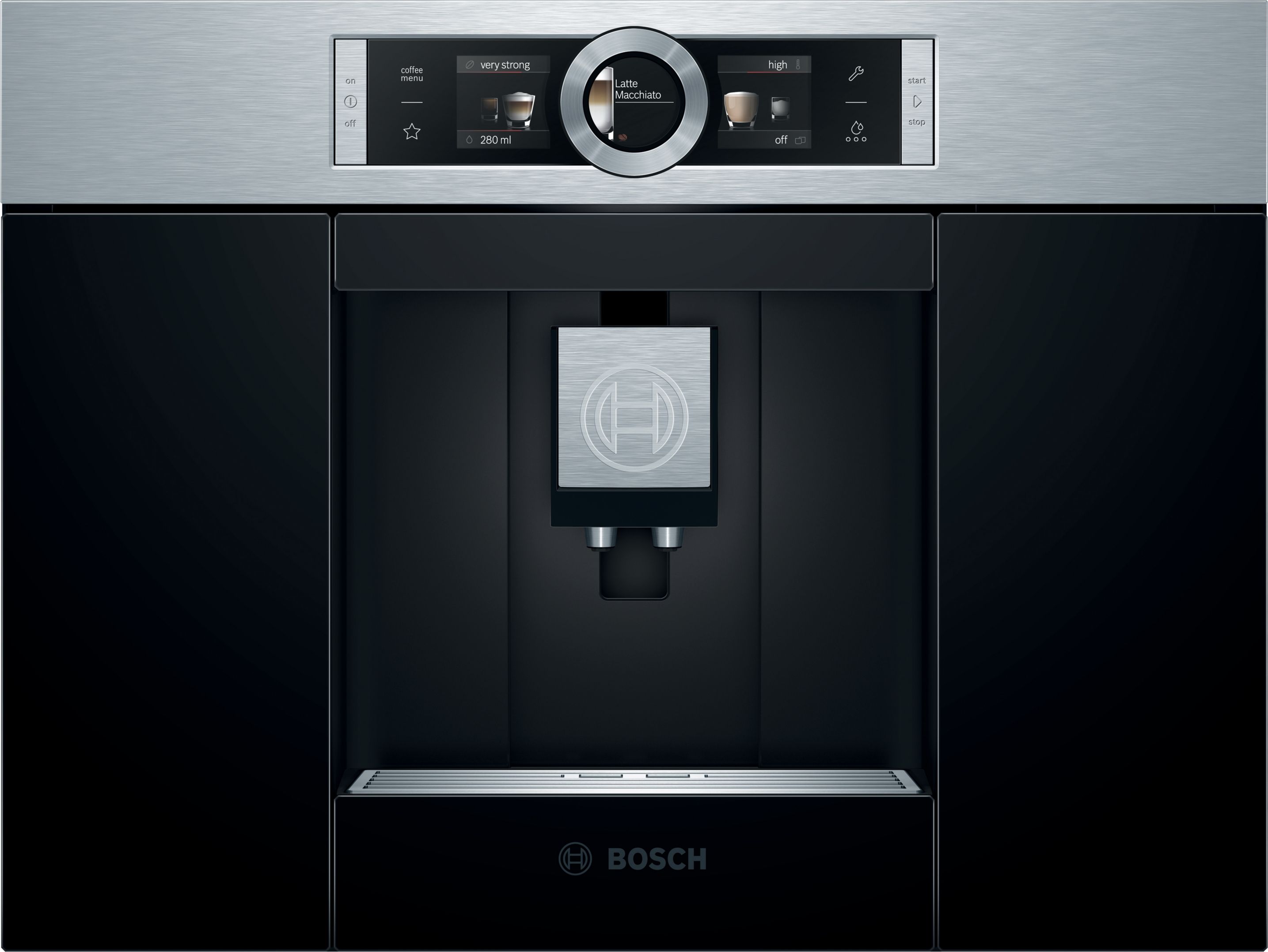 Bosch CTL636ES1 - Inbouw Espressomachine - Volledig automatisch - RVS/Zwart