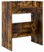 DJ-tafel gerookt eiken 82 x 45 x 102 cm bewerkt hout