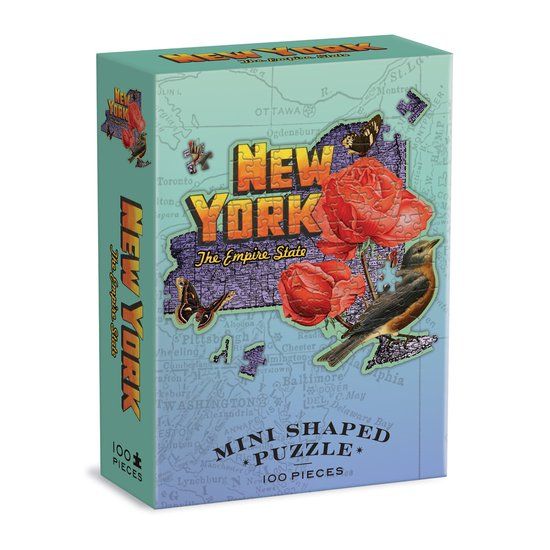 Galison New York Mini Shaped Puzzle