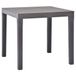 VidaXL Table de jardin moka